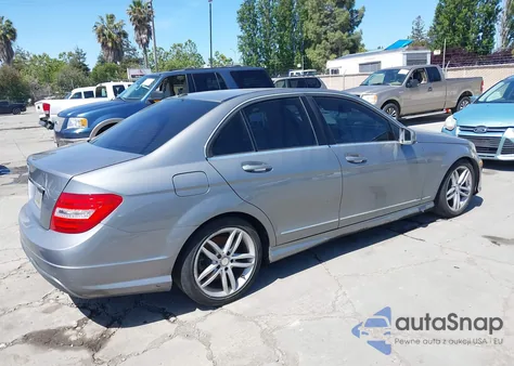 2013 Mercedes-Benz C 250 Luxury/Sport from USA, damaged, VIN WDDGF4HB1DA790117